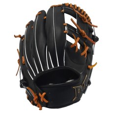 D.David 內野手套 右投用 PS iF-22 S 25, 黑色, 1個