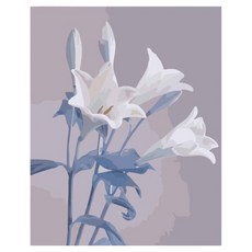 Taminayo 療癒風景油畫, 1個, 百合