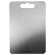瑞典廚房 304不鏽鋼砧板 45cm 菜板 單一顏色 易清洗 耐用, 銀色, 1個