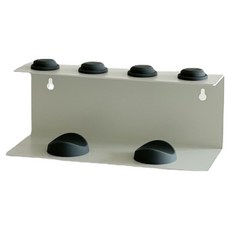 小麥購物 浴室吹風機收納架 L302,白色,免打孔安裝,多功能收納,節省空間, 1個