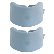 海綿輕量舒適頸托 透氣基本款 海軍藍, 2個