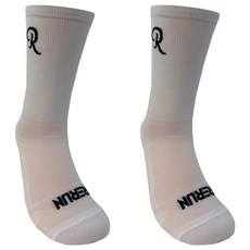 RE-RUN 自行車襪 2雙組, 1套, 白色