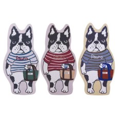 kUSUgURU JAPAN 日本眼鏡貓 療癒家事系列造型海綿 Animal Mode款, 3入, 1包