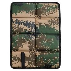 Solaf 軍事風格 防潮防水便攜式折疊坐墊, 卡其色