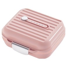 Second Best Healthy Time 藥盒 奢華粉紅S 4格, 1個