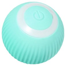 自動引力滾動逗貓玩具球 智能款 藍色 寵物玩具 逗貓解悶, 1個, ZF4595