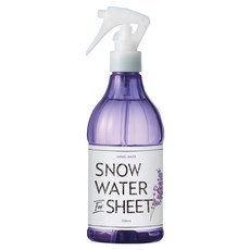 DAILY AROMA JAPAN snow water 寢具涼感消臭噴霧 薰衣草, 350ml, 消除異味, 提升睡眠品質, 1個