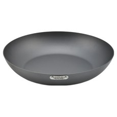 COCOpan 極簡無柄抗鏽鐵製煎鍋 IH爐可用鍋 24cm 堆疊收納, 1個