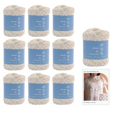 SKI YARN Whisper A字型針織KIT Minamo毛線10球 + 織圖套組, 1套, 1911 春日花園