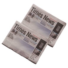 인리치 분위기있는 레트로 촬영소품 Times 핑크 2p, 프레임 없음