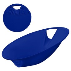 PEONIST 大容量洗衣可折疊收納洗衣籃, 藍色