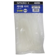 스마토 케이블타이, 100개, 백색