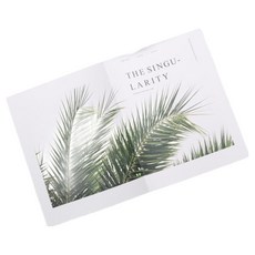 Enrich 氛圍感復古拍攝道具雜誌 1本 12頁 植物, 無框