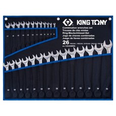KING TONY 金統立 專業級輕量化複合扳手26件組 KT12D26MRN, 1組