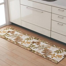 FAmILyLIFE 生活 南海圖案長型廚房地墊 日本製 50 x 240cm 米色, 1個