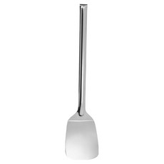pulsiva 不鏽鋼鍋鏟 35cm，耐用不鏽鋼材質，一體成型易清洗，適用多種鍋具, 1支, 單一顏色