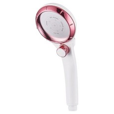 葉子小舖增壓節水蓮蓬頭 白玫瑰金 一鍵止水 安裝簡便, 1個