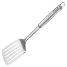 tescoma Grandchef 濾油鍋鏟 瀝油設計 烹飪好幫手, 1支, 不鏽鋼