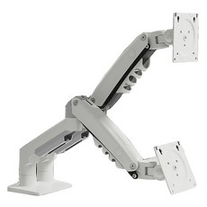 NORTH BAYOU 雙螢幕支架 NB F160, 白色