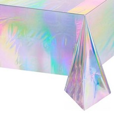 Marketpio 珠光閃耀一次性桌布 款式6, 1入, 3個