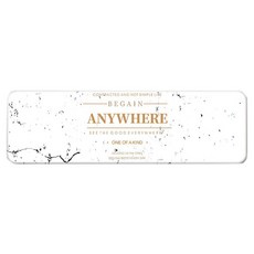 iSFun速乾珪藻土北歐風加長型肥皂墊 吸水杯墊 浴室收納好物, 大理石, 1個