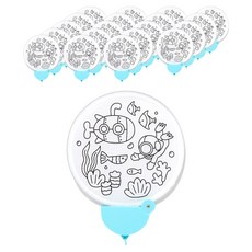 민화샵 원터치 부채 꾸미기, 잠수함, 20개