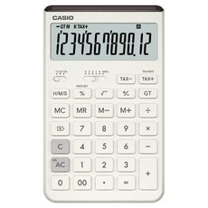 CASIO 卡西歐 漂亮設計計算機 comfy JT-200T, 米白色, 1個