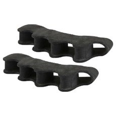 에이델라 밀착 발가락 고정 분리기 블랙, 2개