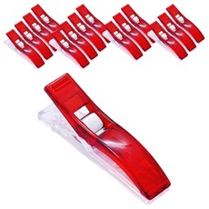 Denbillier 實用文件收納夾, 15個, 紅色