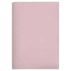 SOYMIX 輕盈皮革基本款書衣 L, 1個, 薰衣草紫