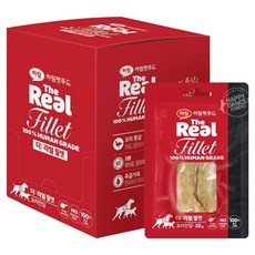 하림펫푸드 반려동물 더리얼 필렛 간식 10p, 오리안심, 220g, 1개