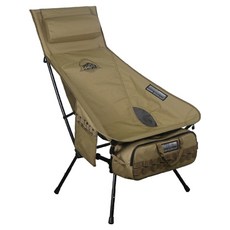 CAMPING ACE 野樂黑森戰術太空躺椅，輕巧便攜，多段可調，舒適透氣, 1個, 顏色隨機