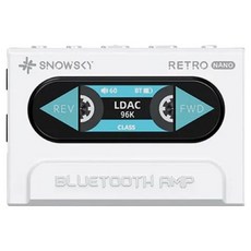 FIIO 飛傲 X SNOWSKY隨身藍牙音樂接收器, RETRO NANO, 1個, 白色