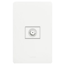 Legrand 羅格朗 TAVIAN CATV2路 1M Simple 白色, 1個