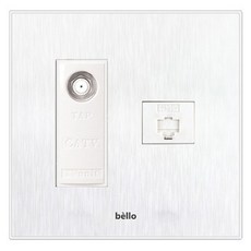 winners Bello複合式單元 CATV/8P 白色, 1個