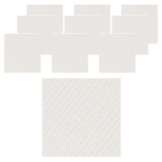 DING DONG PET 寵物防滑正方形組合地墊, 象牙白, 10片