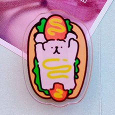 Moneyfull 可愛狗狗薯條造型夾 11號, 1個