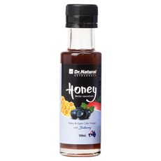 韓國 Dr.Natural Dr. Natural 蜂蜜花蜜 4年熟成蘋果醋 山桑子口味, 1個, 100ml