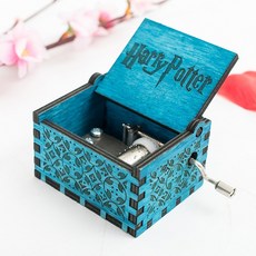 비쇼메르 패션 인테리어 수동 오르골 2p, 블루 해리포터