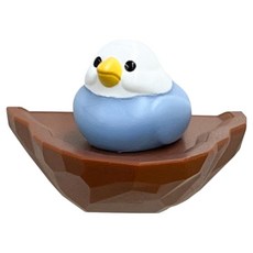 biite 磁吸鳥巢橡皮筋收納器, 藍色, 1個