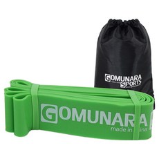 GOMUNARA 伸展芭蕾帶 + 收納袋組合, 1套, 綠色