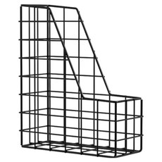 Scawiz 鐵製文件整理架, 黑色, 1個