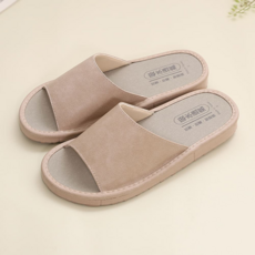 Vero&Nique 維諾妮卡 文青風格吸水皮料室內拖鞋, 粉色, 1雙