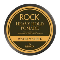 RENATA 蕾娜塔髮品 ROCK系列 水洗波馬德凝膏, 1個, 80g
