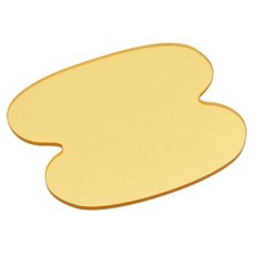 PDS家居裝飾 簡約壓克力感性飾品託盤 01, 金色