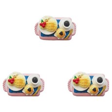 PDS家居裝飾 PINK 廚房磁鐵 早午餐 3入, 混合色