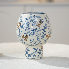 Sun & Dream 清雅花瓶 花瓶 擺飾, 藍色月亮瓶B