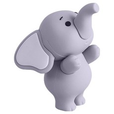 PDS家居裝飾 可愛大象PVC室內裝飾品 仰望的大象, 灰色