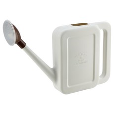 Sun&Dream 園藝用澆水壺 附花灑頭 1L, 牛津白, 1個