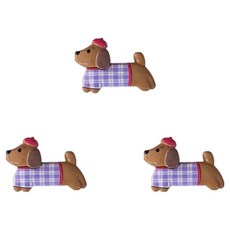 PDS家居裝飾 可愛DOG磁鐵 01 3入, 混合色